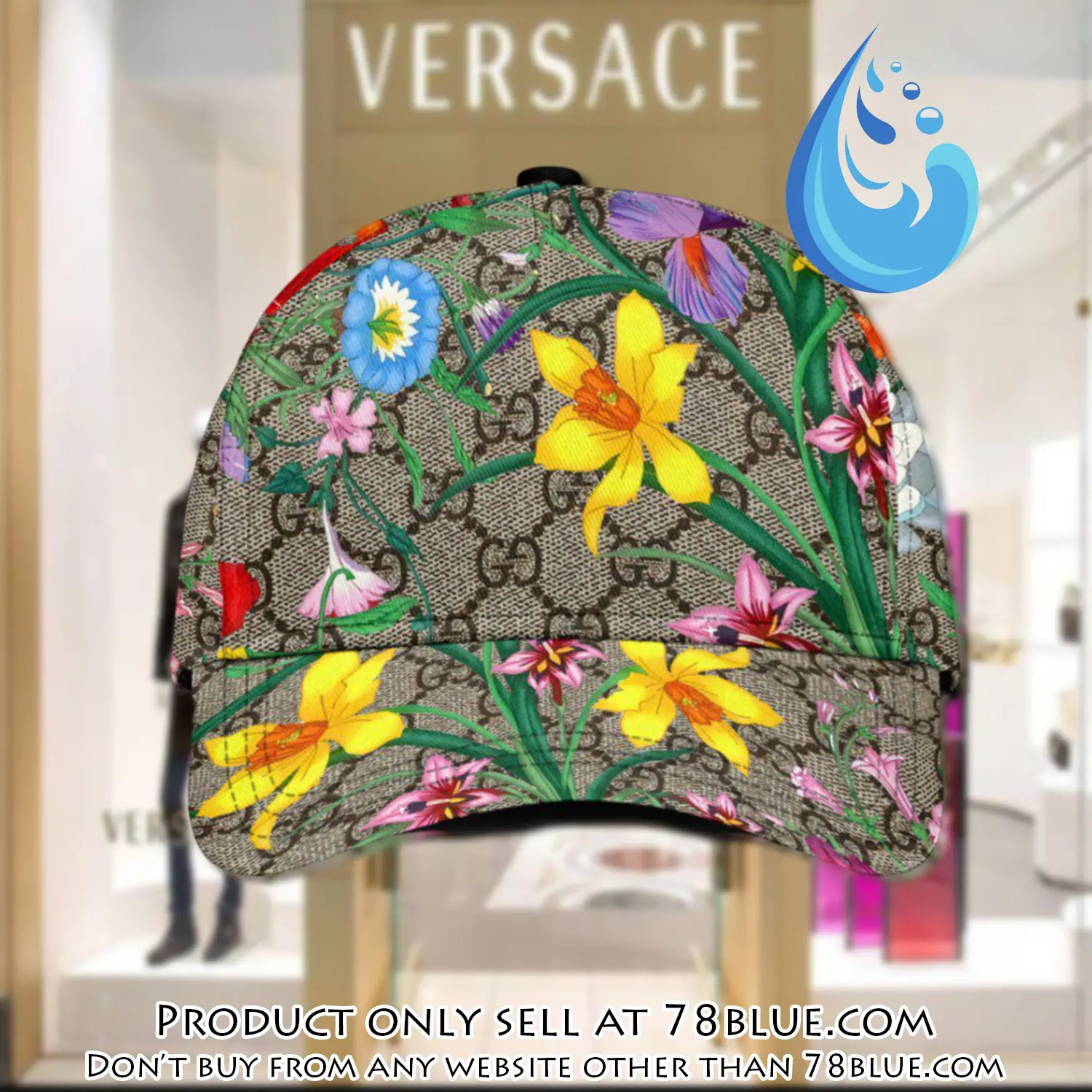 Versace luxury cap print 3d trending cap ctc1092 78b5850059